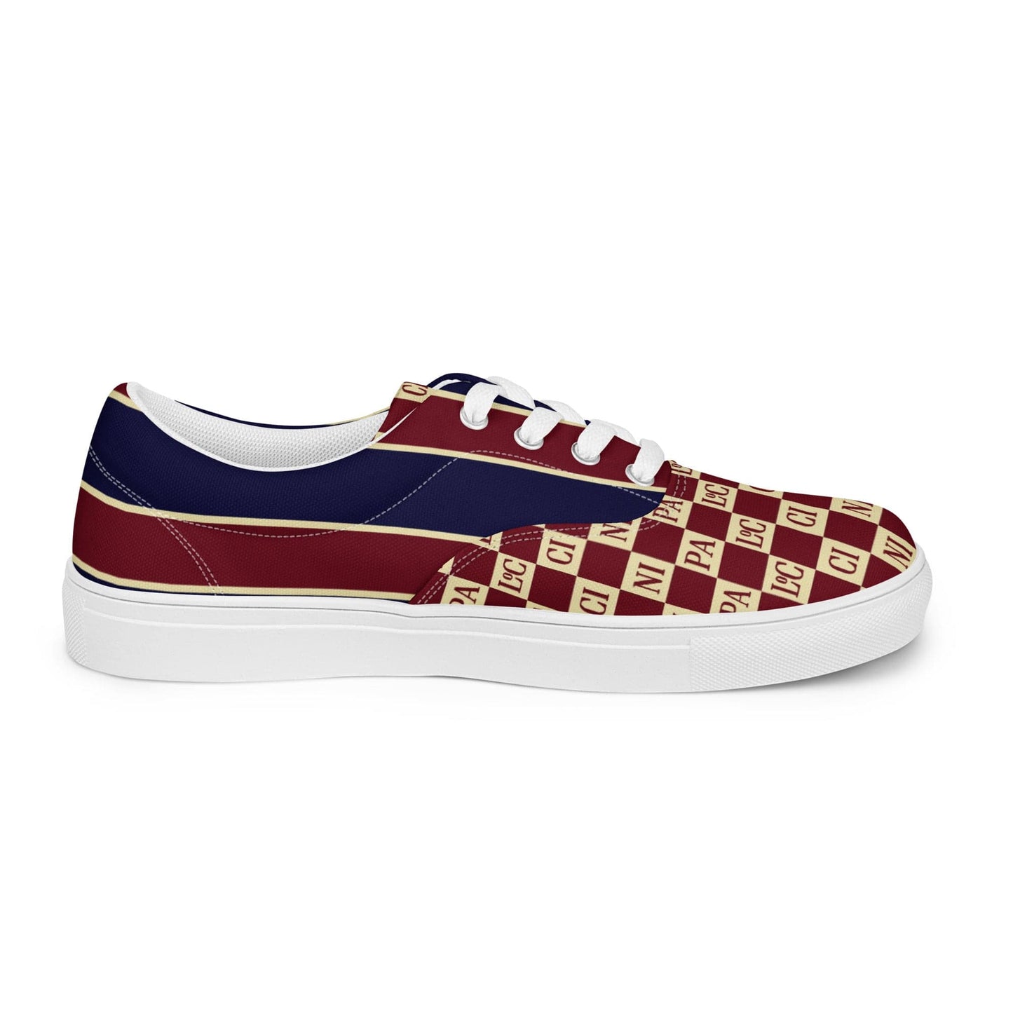 Men's PL Checkers Collab Canvas Trainers