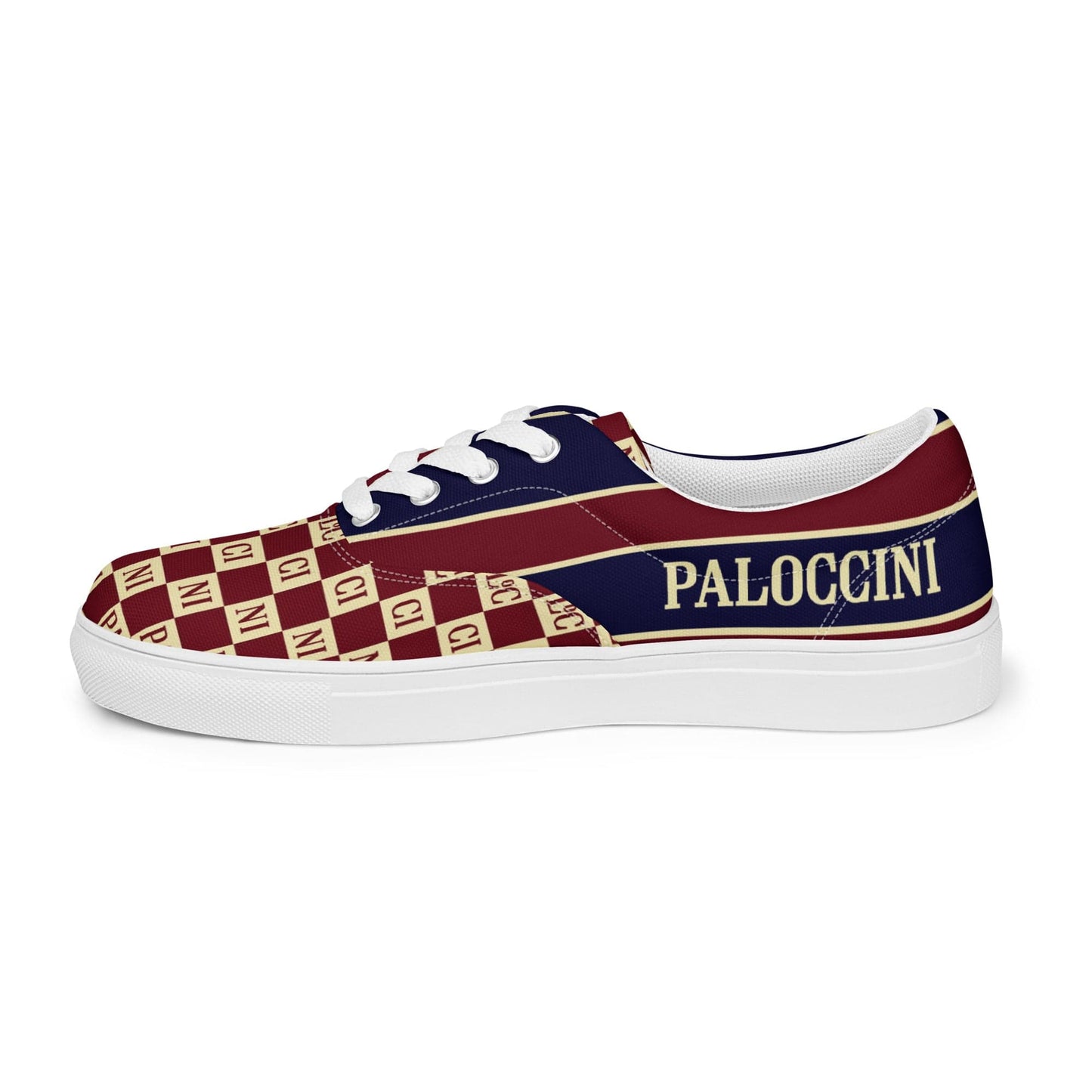 Men's PL Checkers Collab Canvas Trainers