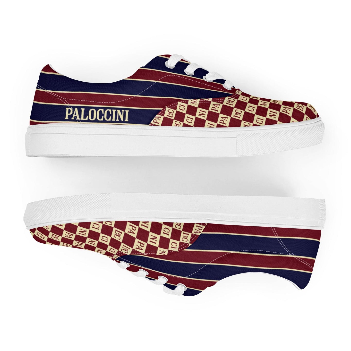 Women’s PL Checkers Collab Canvas Trainers