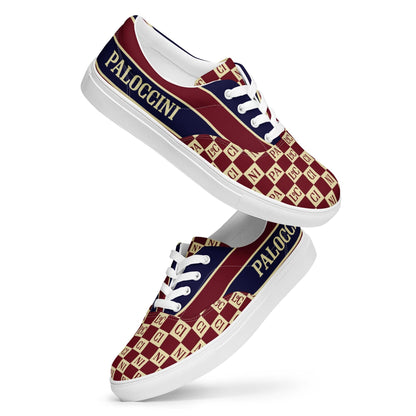 Men's PL Checkers Collab Canvas Trainers