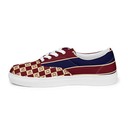 Men's PL Checkers Collab Canvas Trainers