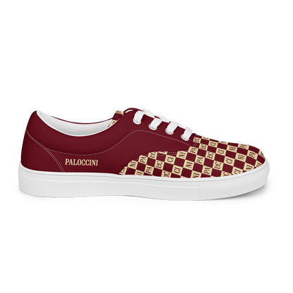 Men's PLC Checkers Canvas Trainers