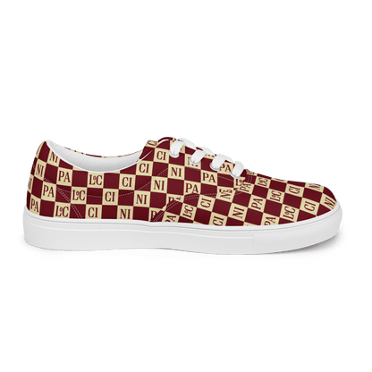 Men's PL Checkers Canvas Trainers
