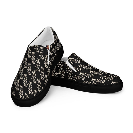 Men's Autograph Slip-On Canvas Trainers