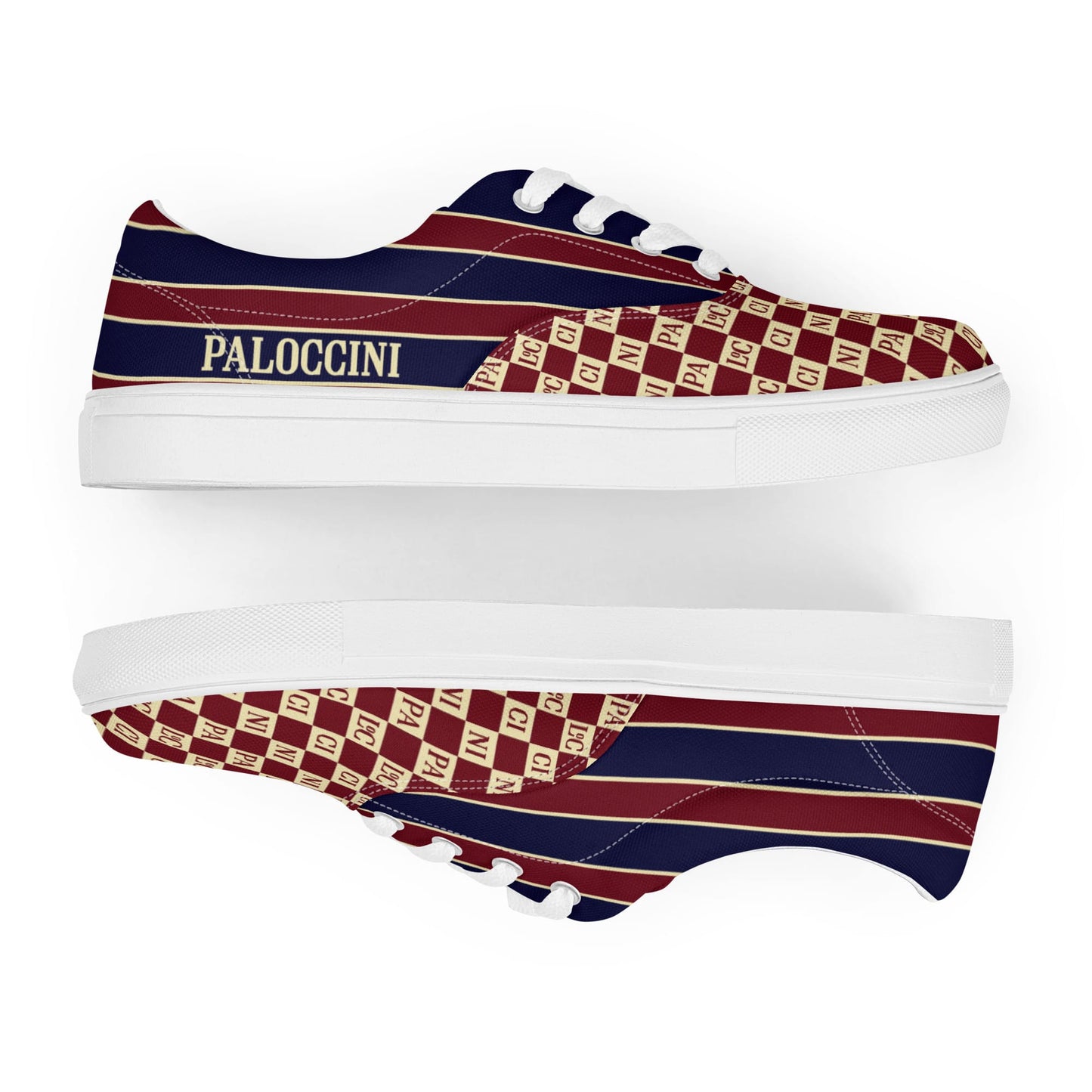 Women’s PL Checkers Collab Canvas Trainers