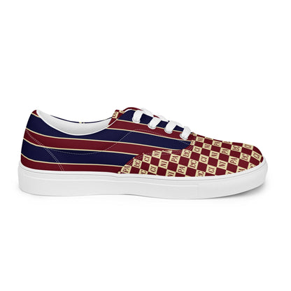 Women’s PL Checkers Collab Canvas Trainers