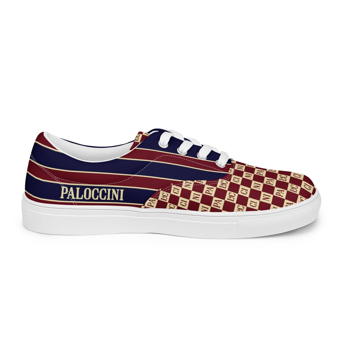 Women’s PL Checkers Collab Canvas Trainers